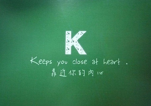 k