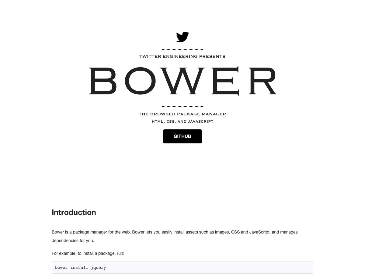 bower