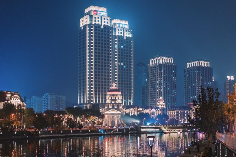 海河沿岸风景1 海河沿岸风景1