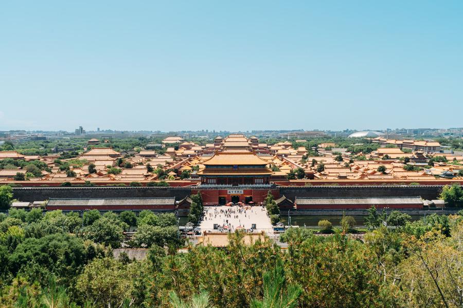 俯瞰紫禁城