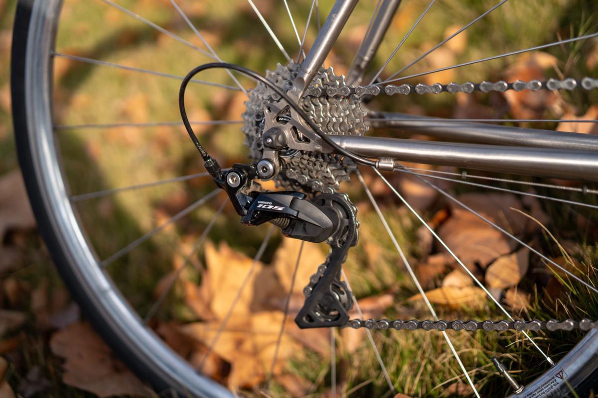 祺祺组装的自行车