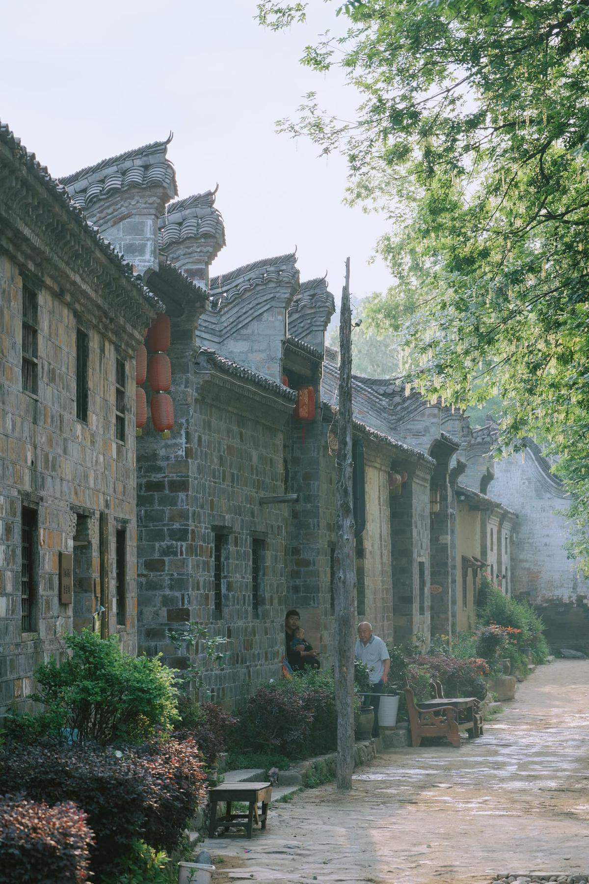 新县西河古村落