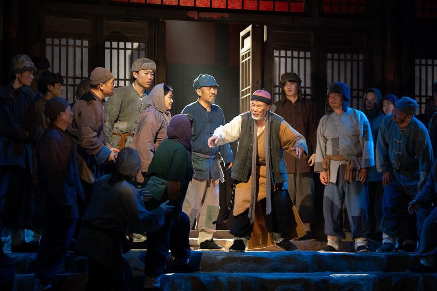 第二幕李十一给村民发“粮”（种子）