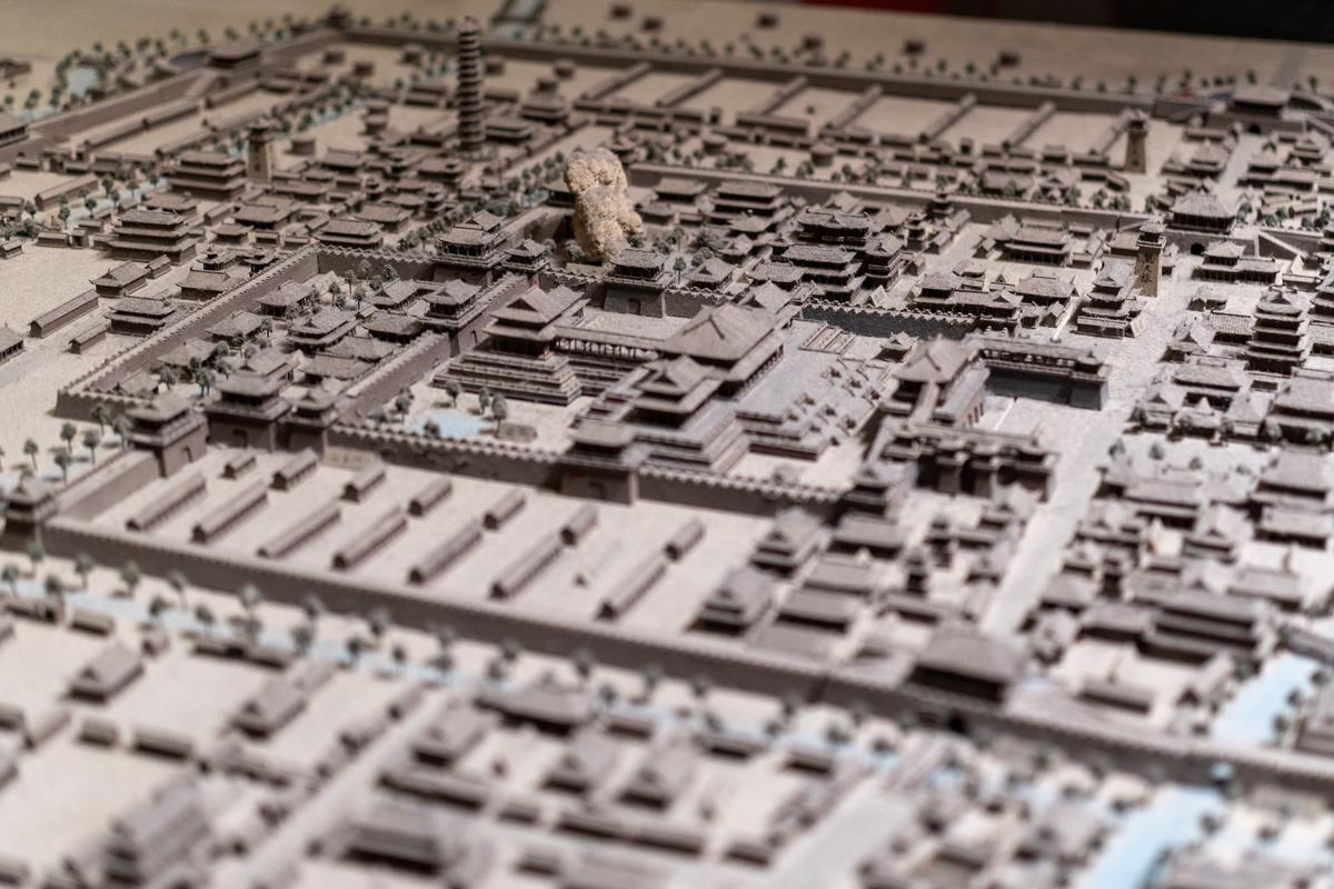 北宋东京(今开封)都城模型 北宋东京(今开封)都城模型