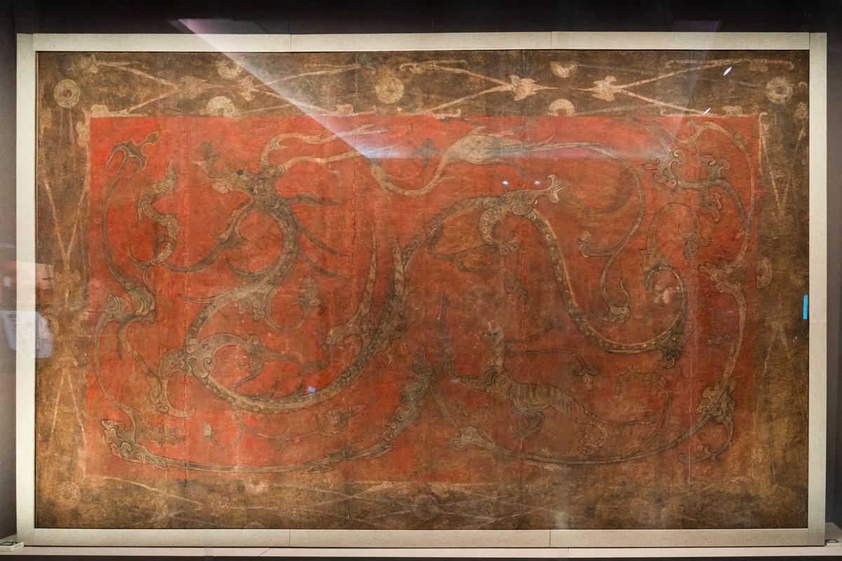 四神云气图壁画 四神云气图壁画