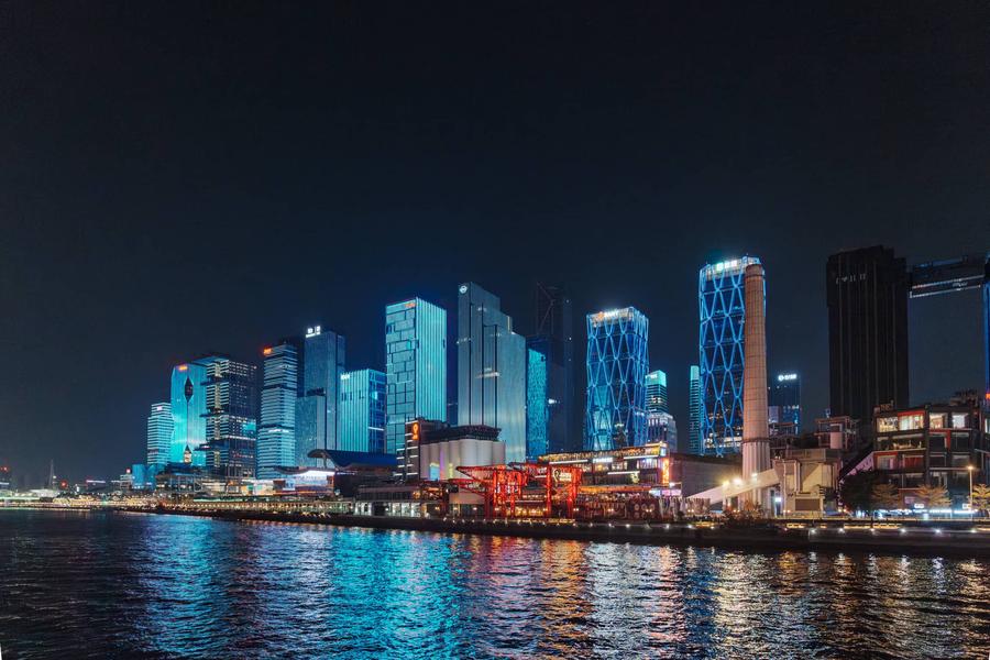 珠江沿岸夜景