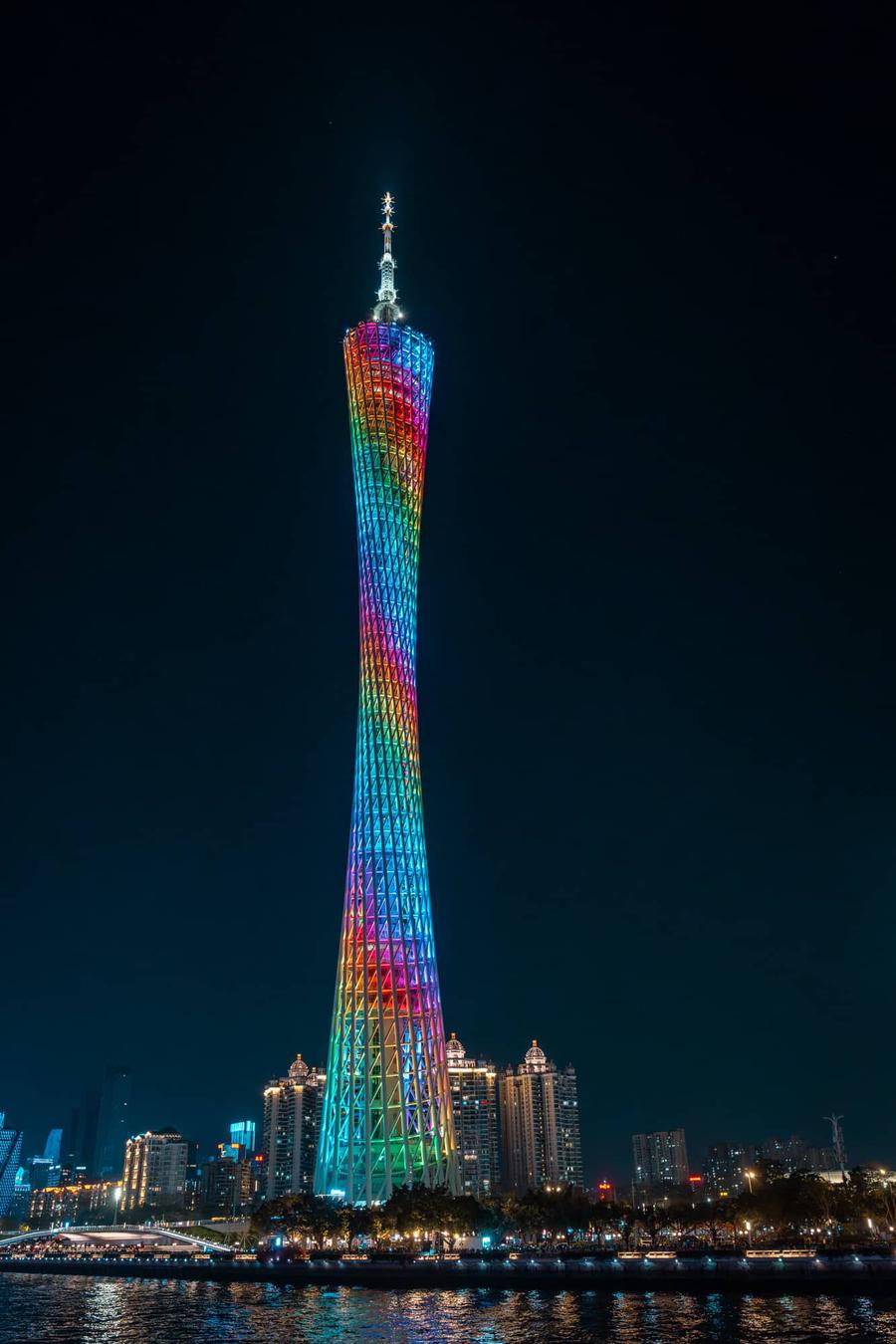 广州塔夜景