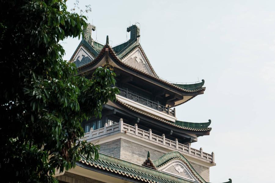 粤剧艺术博物馆一角