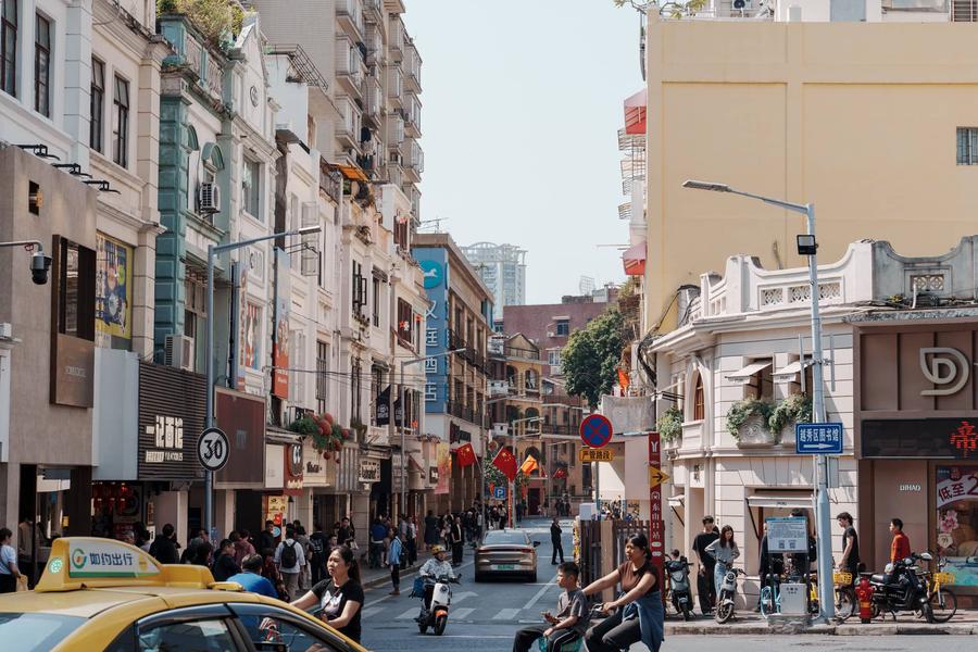 东山口街道（庙前直街）