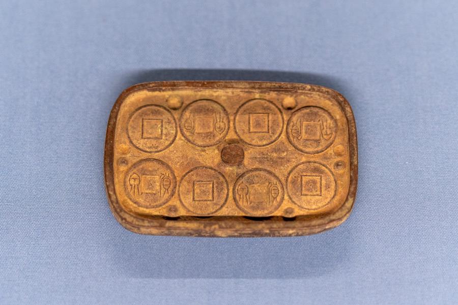 “货泉”铜钱范（河南藏）