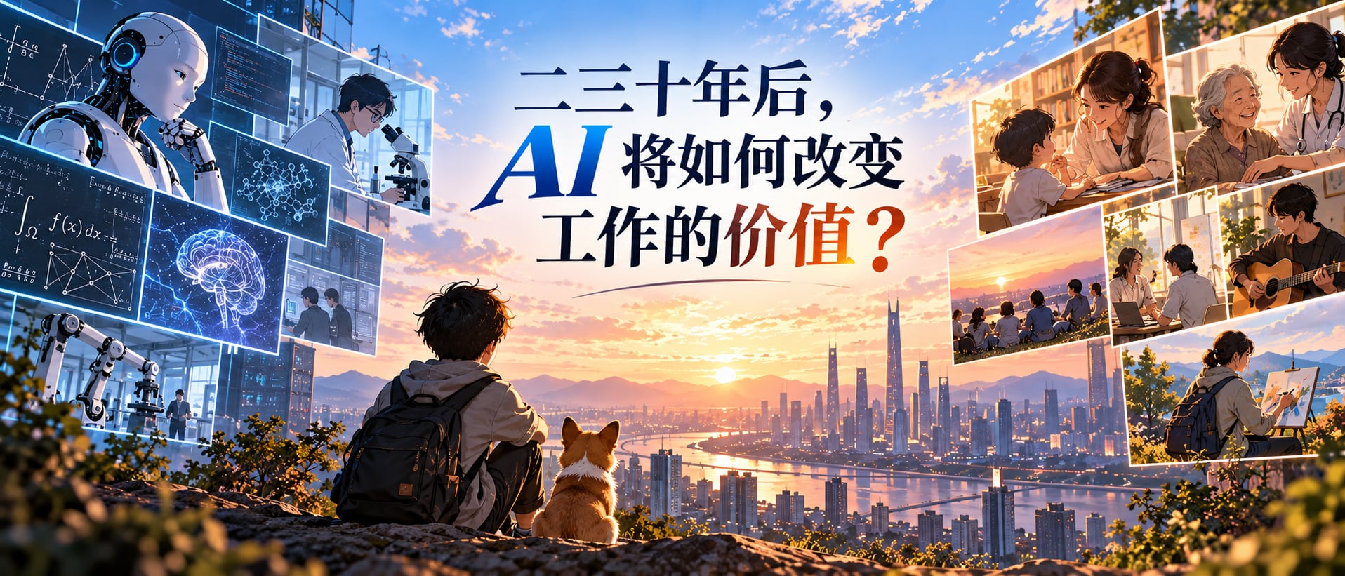 二三十年后,AI 将如何改变工作的价值?